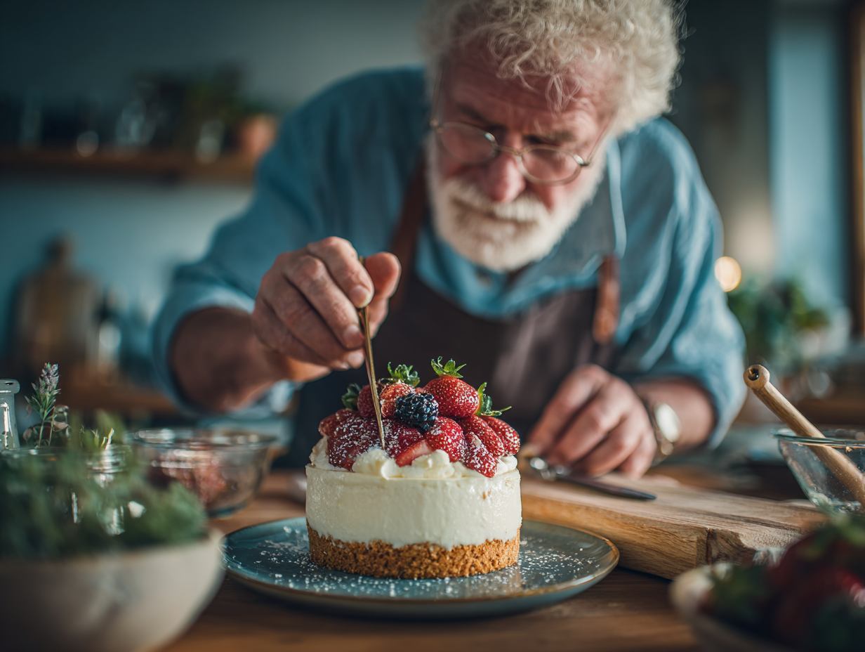 Seniori bucurându-se de o masă sănătoasă împreună